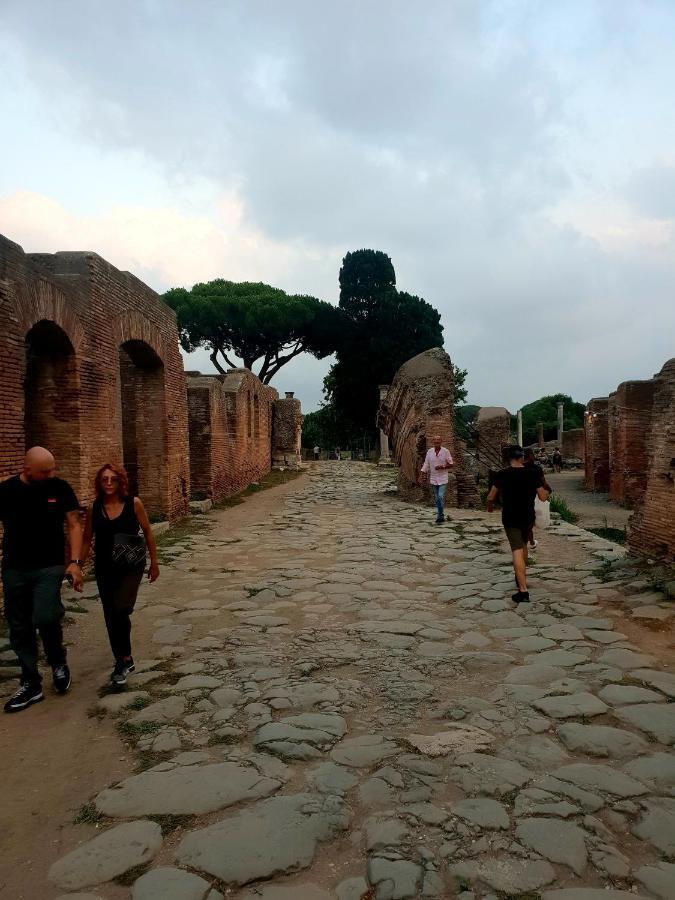 La Casa Nel Castello Villa Ostia Antica Dış mekan fotoğraf