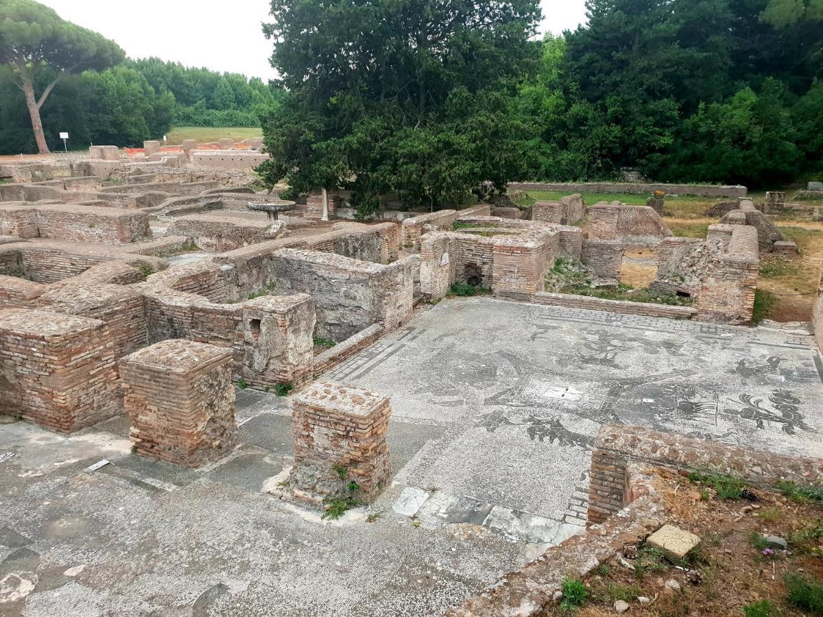 La Casa Nel Castello Villa Ostia Antica Dış mekan fotoğraf