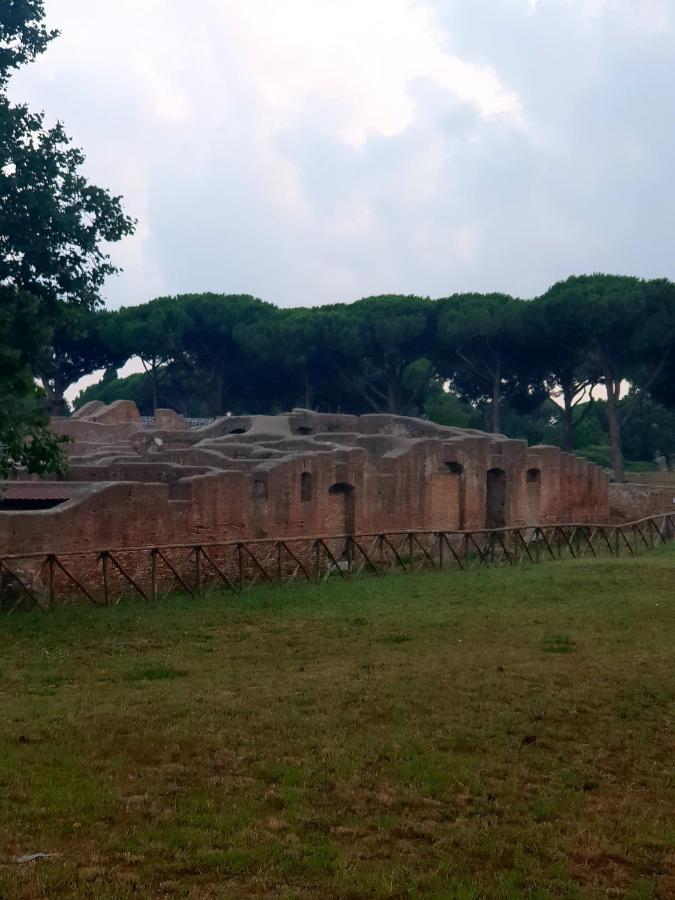 La Casa Nel Castello Villa Ostia Antica Dış mekan fotoğraf
