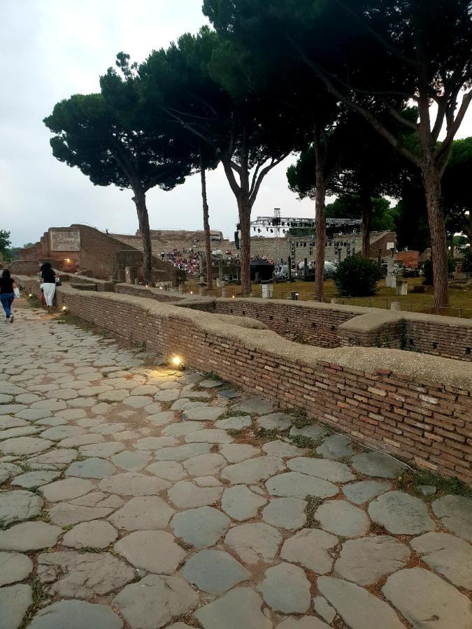 La Casa Nel Castello Villa Ostia Antica Dış mekan fotoğraf